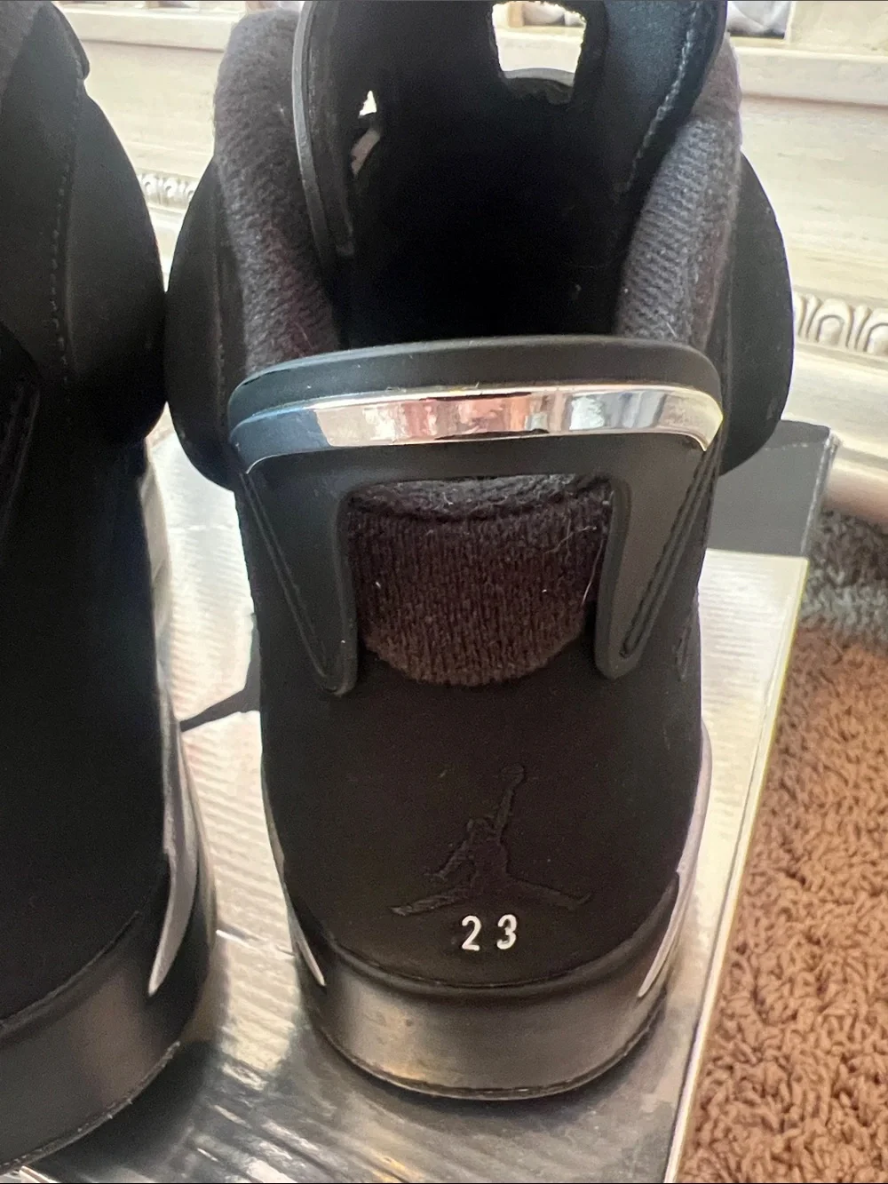 Air Jordan retro 6 chrome